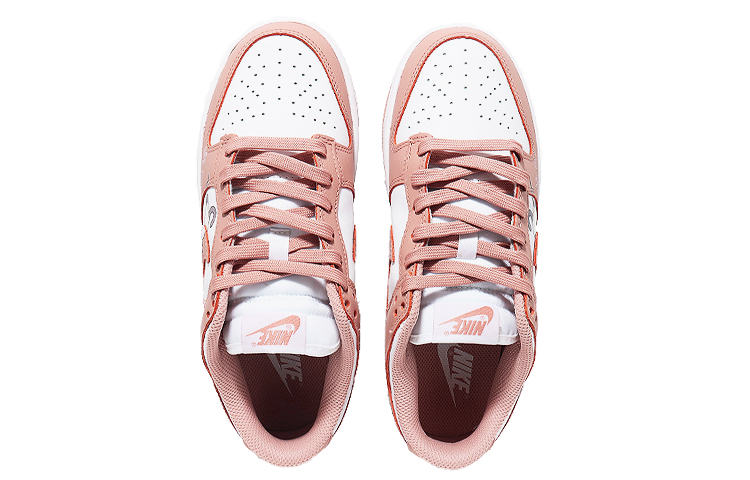 Shop (W) [Kasut Custom] Nike Dunk Low 'Warna Merah Jambu' DD1503-118(Team10--毛线猫QD)