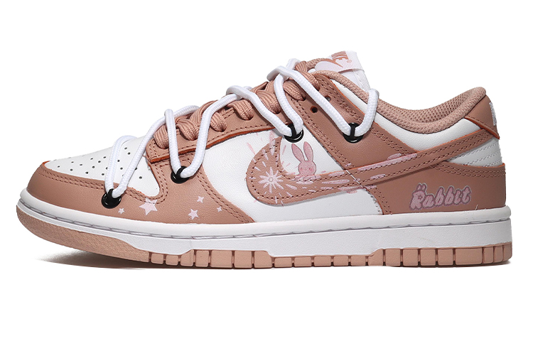 Buy (W) [Kasut Custom] Nike Dunk Low 'Rose Pink Meteor Rabbit' DD1503-118(Team10-流星兔几QD)