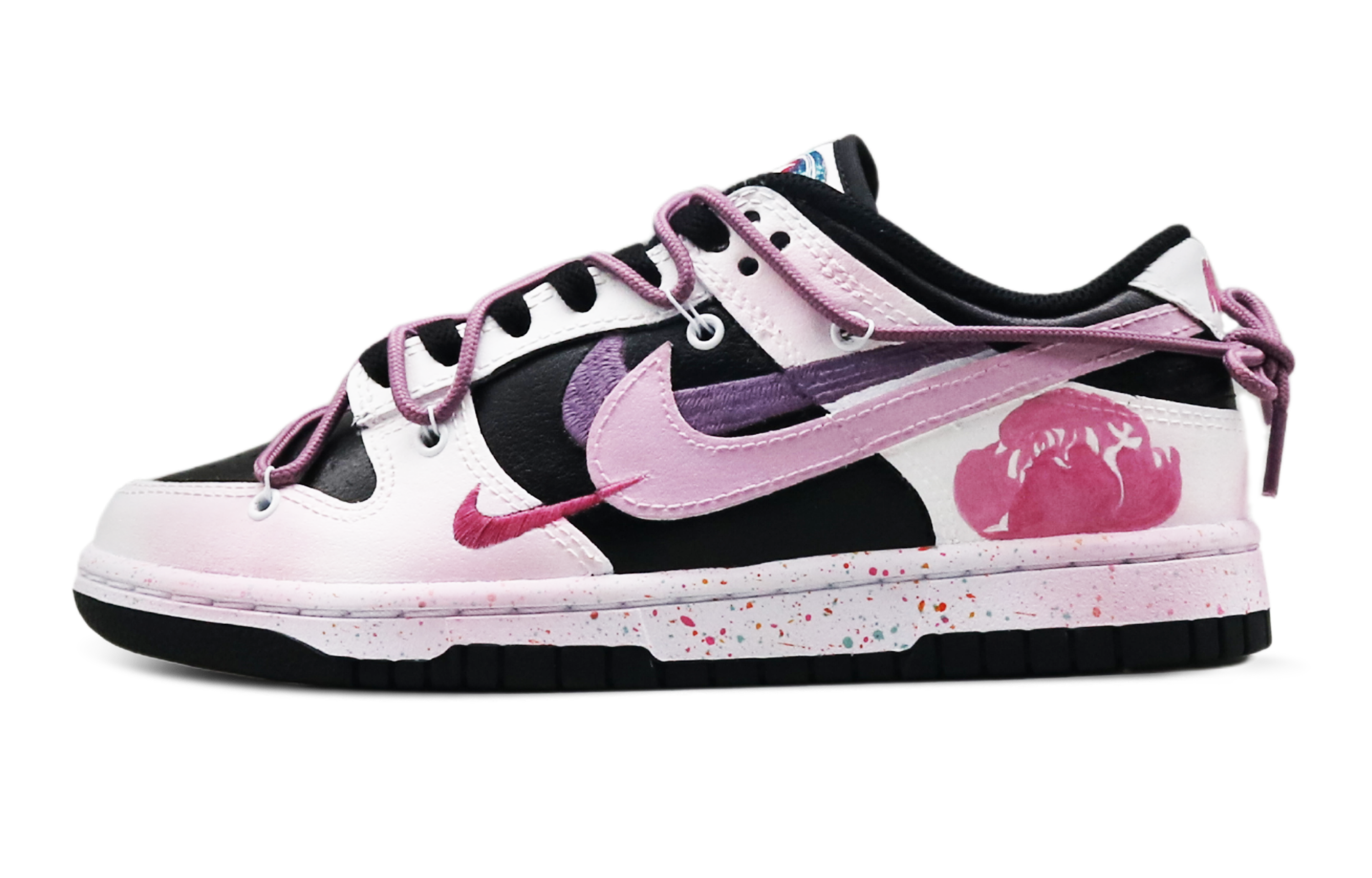 Buy (W) カスタムシューズ：ナイキ ダンク ロー「ローズロマンス - ピンクパープル」 FD4623-131(Team8-女款玫瑰风情粉紫)
