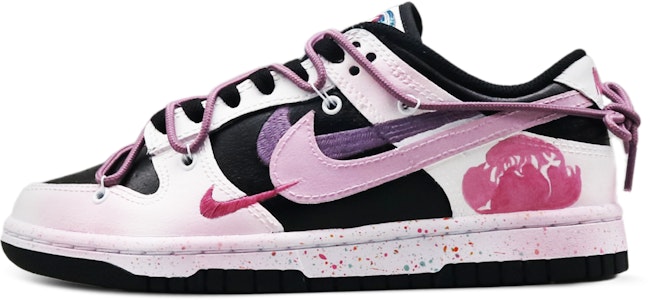 【客製球鞋】Nike Dunk Low 玫瑰風情 浪漫邂逅 愛情 心動 少女 低筒 板鞋 女款 粉紫 Buy 【客製球鞋】Nike Dunk Low 玫瑰風情 浪漫邂逅 愛情 心動 少女 低筒 板鞋 女款 粉紫