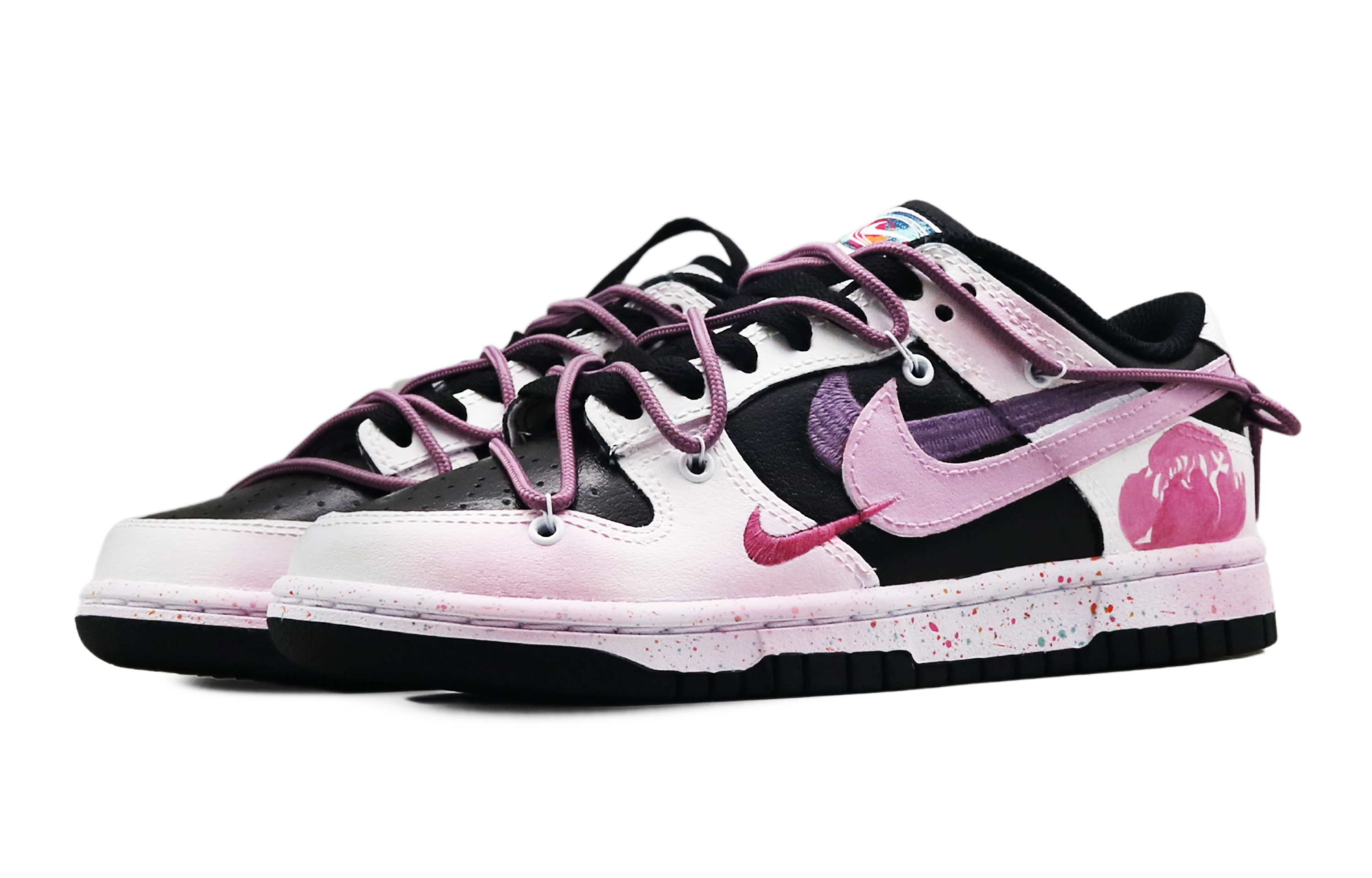 Lookbook (W) カスタムシューズ：ナイキ ダンク ロー「ローズロマンス - ピンクパープル」 FD4623-131(Team8-女款玫瑰风情粉紫)