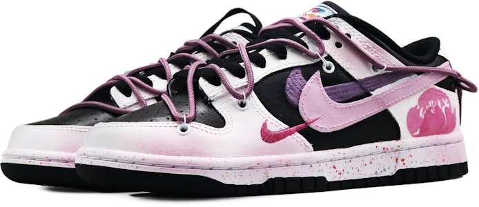 【客製球鞋】Nike Dunk Low 玫瑰風情 浪漫邂逅 愛情 心動 少女 低筒 板鞋 女款 粉紫 Lookbook 【客製球鞋】Nike Dunk Low 玫瑰風情 浪漫邂逅 愛情 心動 少女 低筒 板鞋 女款 粉紫