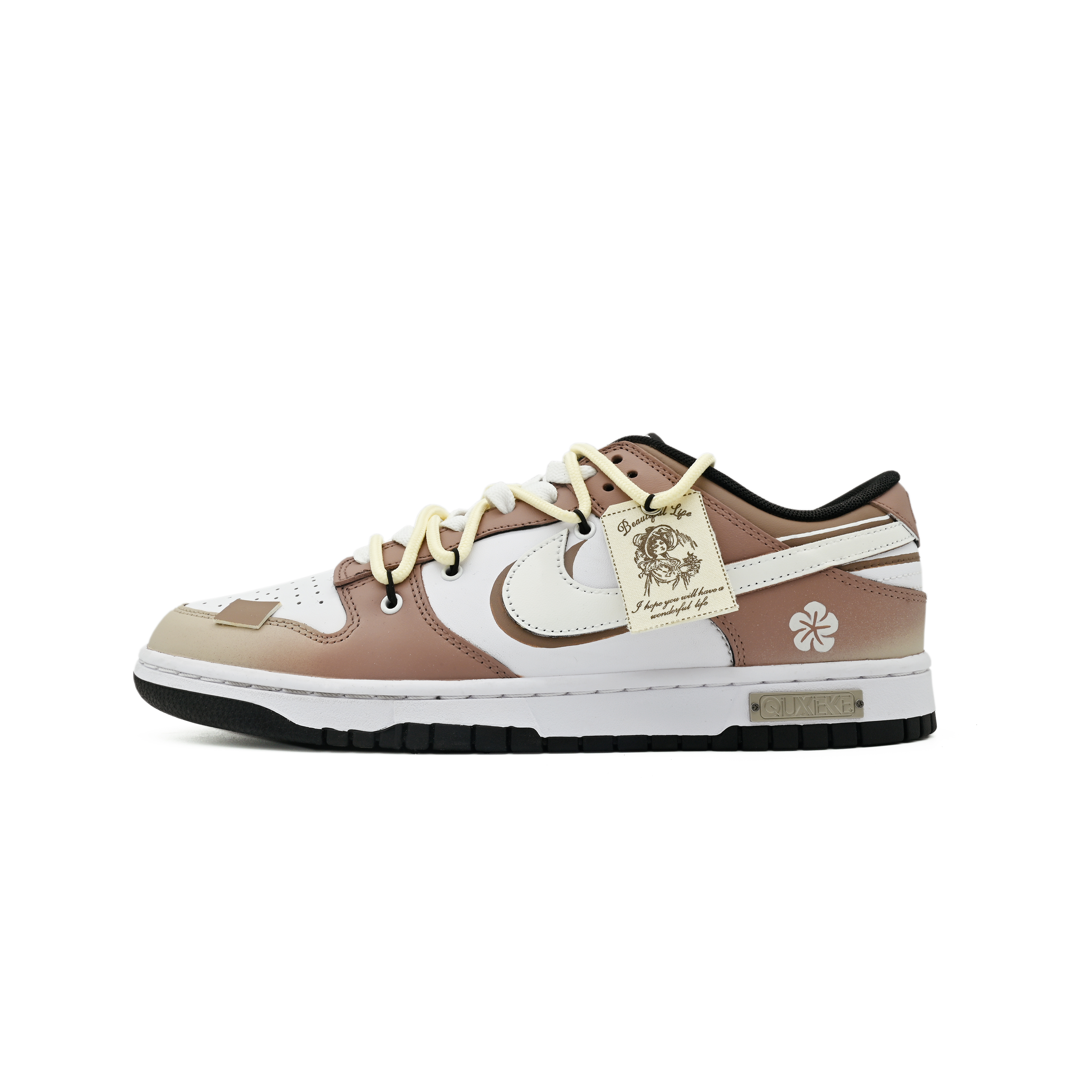 Buy (W) [Kasut Kustom] Nike Dunk Low 'Rose Whisper' CW1590-100(Team63-玫瑰物语SBOX)