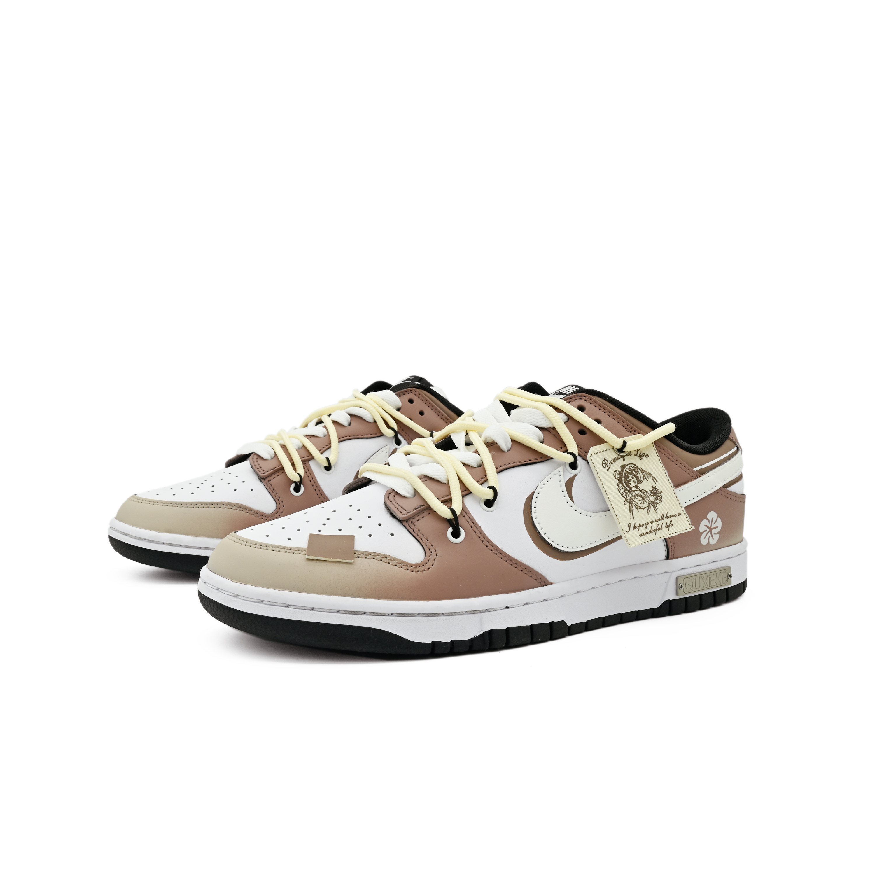 Lookbook (W) [Kasut Kustom] Nike Dunk Low 'Rose Whisper' CW1590-100(Team63-玫瑰物语SBOX)