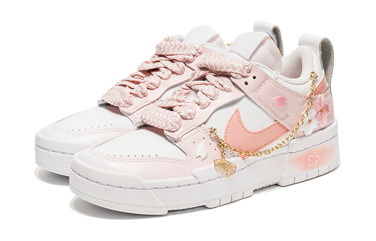 Lookbook (W) 【定制鞋款】耐克Dunk Low “樱花渐变” DO5219-111(TeamB-樱花渐变)