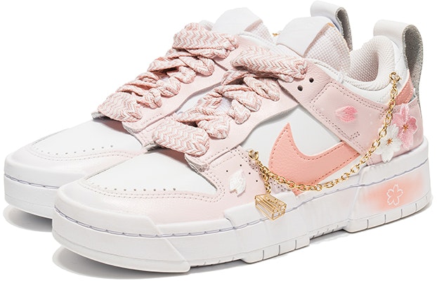(W) 【定制鞋款】耐克Dunk Low “樱花渐变” DO5219-111(TeamB-樱花渐变) Lookbook (W) 【定制鞋款】耐克Dunk Low “樱花渐变” DO5219-111(TeamB-樱花渐变)