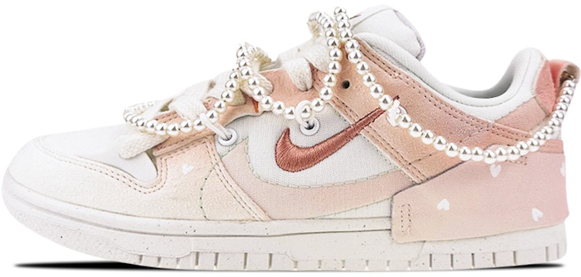 (W) 나이키 덩크 로우 '사쿠라 펄 그라데이션' (커스텀) DH4402-100(Team叁-女款樱花珍珠) Buy (W) 나이키 덩크 로우 '사쿠라 펄 그라데이션' (커스텀) DH4402-100(Team叁-女款樱花珍珠)