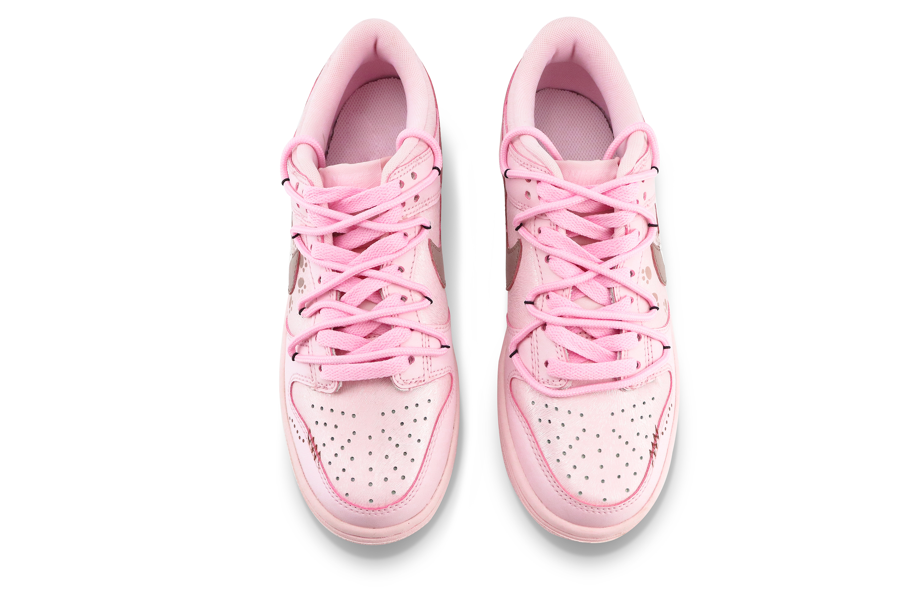 Purchase (W) [カスタムシューズ] (女性用) ナイキ ダンク ロー '桜ピンク - リトル プディング ドッグ' 921803-601(Team119-小布丁狗)