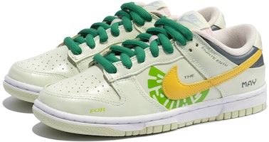 (W) 나이키 덩크 로우 '씨글래스 그래피티' (커스텀) DD1503-600(Team22-女海玻璃黄绿A-BOX) Lookbook (W) 나이키 덩크 로우 '씨글래스 그래피티' (커스텀) DD1503-600(Team22-女海玻璃黄绿A-BOX)