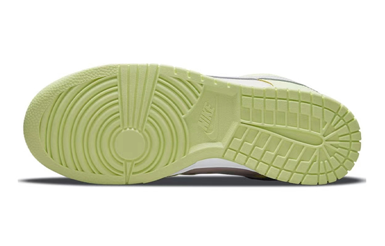 Purchase 【定製球鞋】Nike Dunk Low 街頭主題 海玻璃塗鴉 解構雙鞋帶 休閒 低幫 板鞋 女款 黃綠