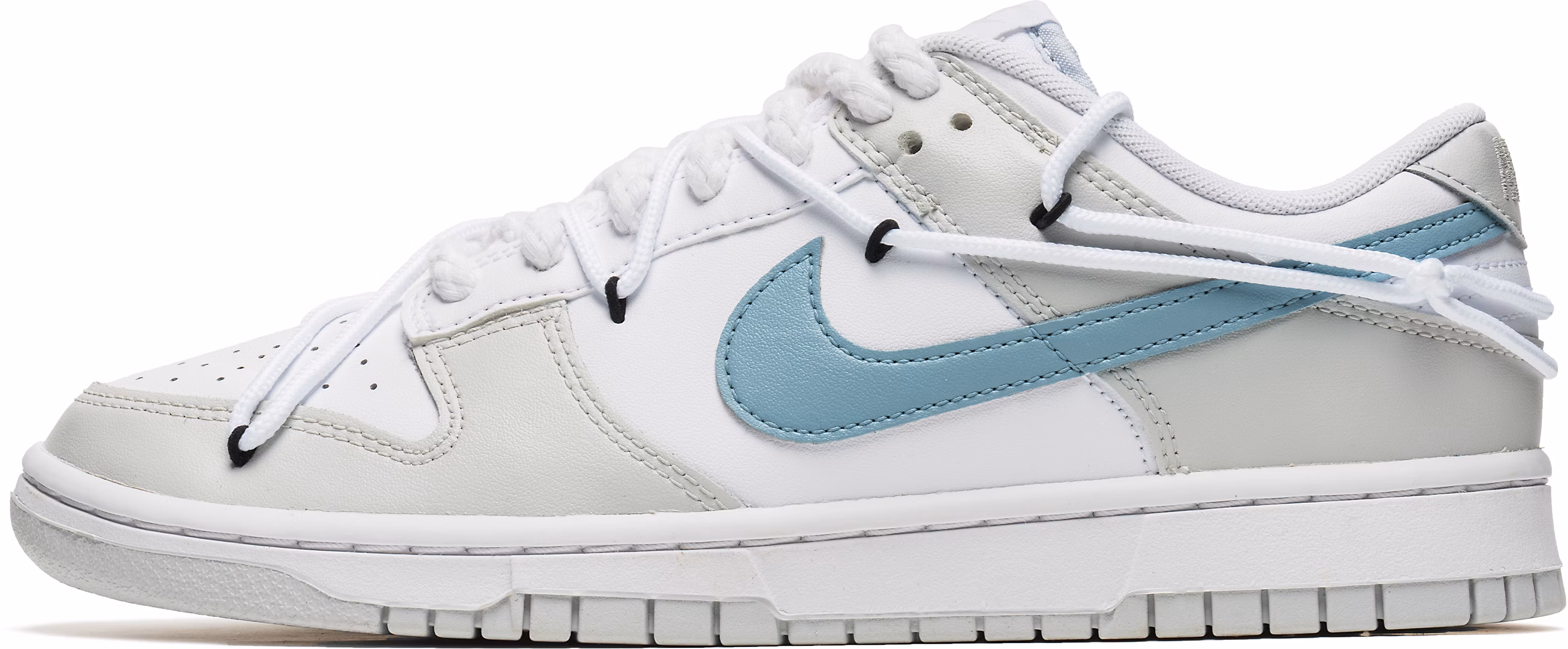 custom-shoes-women-nike-dunk-low-sea-salt-blue-swoosh