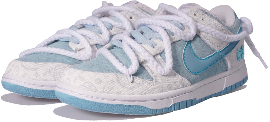 (W) 【カスタムシューズ】(女性用)ナイキ ダンク ロー 'シーソルトブルー・ホワイト' DJ9955-100(Team33-海盐小狗女款) Lookbook (W) 【カスタムシューズ】(女性用)ナイキ ダンク ロー 'シーソルトブルー・ホワイト' DJ9955-100(Team33-海盐小狗女款)