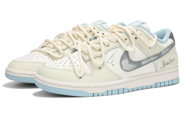 Lookbook (W) [Kasut Custom] Nike Dunk Low 'Sea Salt Cheesecake' DD1503-123(Team24-女款米黄灰钩流星)