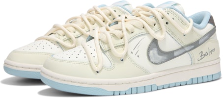 (W) 나이키 덩크 로우 '씨솔트 치즈케이크' (커스텀) DD1503-123(Team24-女款米黄灰钩流星) Lookbook (W) 나이키 덩크 로우 '씨솔트 치즈케이크' (커스텀) DD1503-123(Team24-女款米黄灰钩流星)