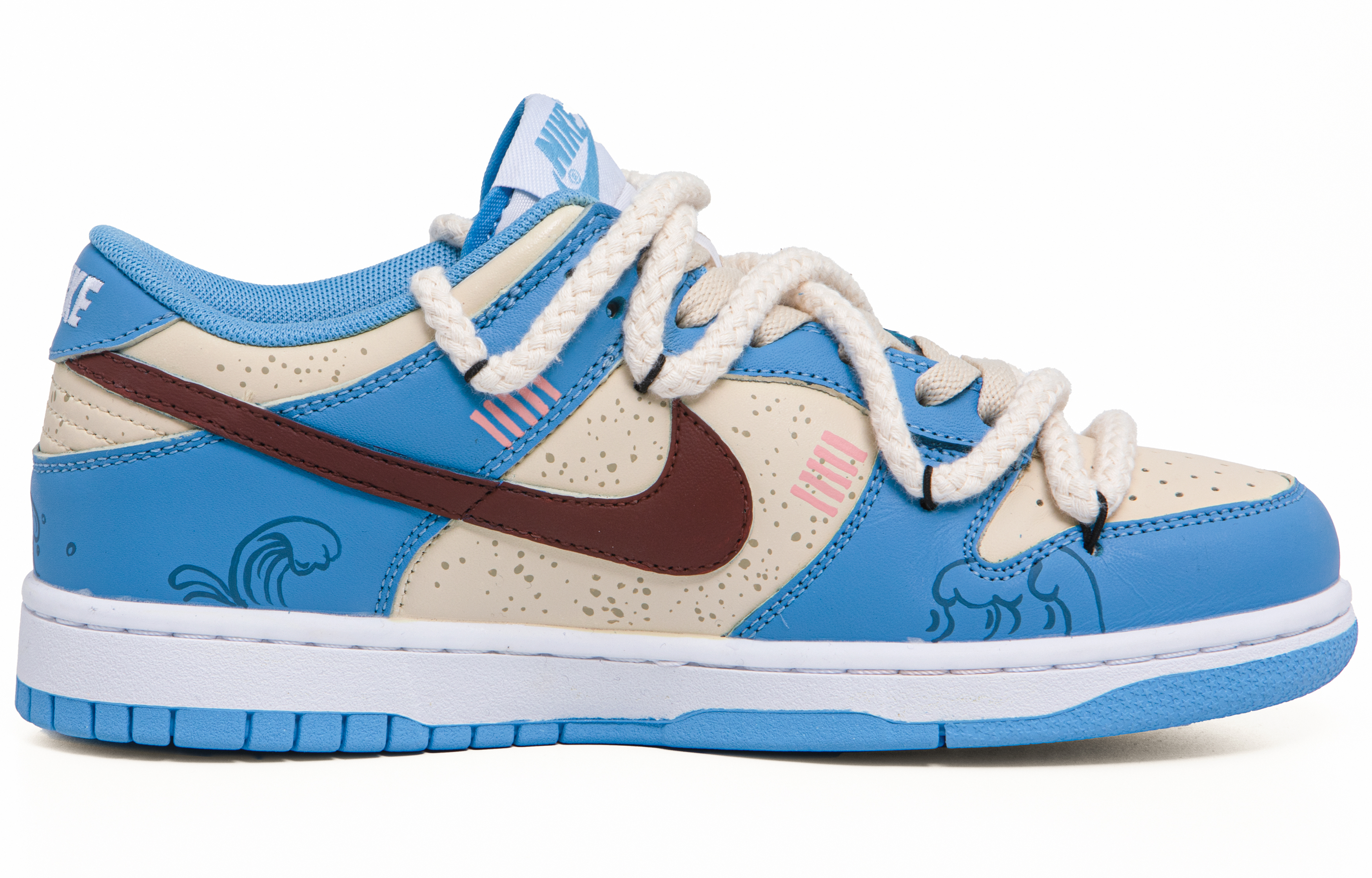 Lookbook (W) [Kasut Tersuai] Nike Dunk Low 'Garam Laut Coklat' CW1590-103（Team63-海盐巧克力）
