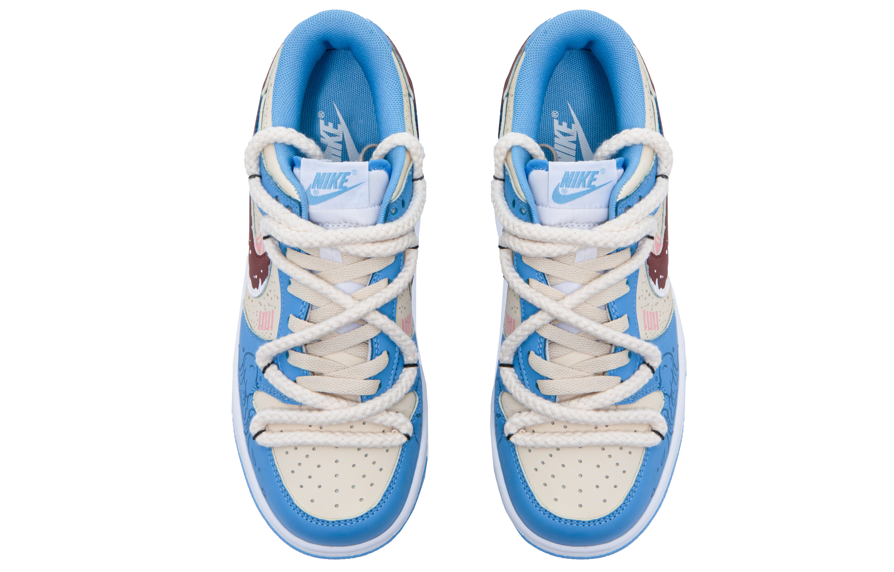 Purchase (W) [Kasut Tersuai] Nike Dunk Low 'Garam Laut Coklat' CW1590-103（Team63-海盐巧克力）