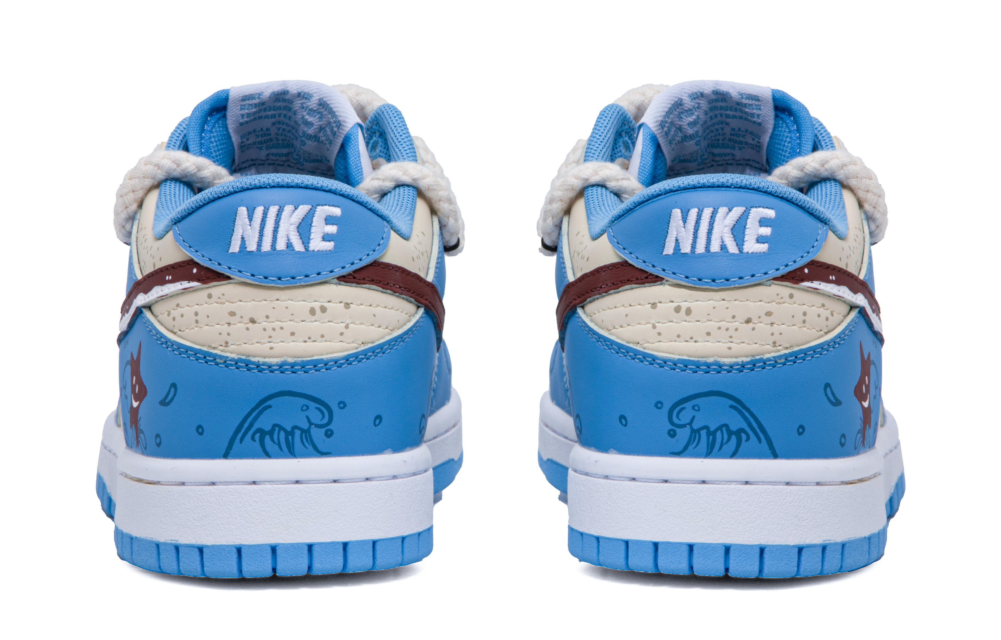 Sizing (W) [定制鞋] 耐克Dunk低帮 '海盐巧克力' CW1590-103（Team63-海盐巧克力SBOX）