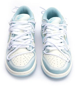 【專屬訂製球鞋】Nike Dunk Low 海鹽冰茶 清新簡約 舒適好配 小清新 低筒 滑板鞋 女版 藍白 Shop 【專屬訂製球鞋】Nike Dunk Low 海鹽冰茶 清新簡約 舒適好配 小清新 低筒 滑板鞋 女版 藍白