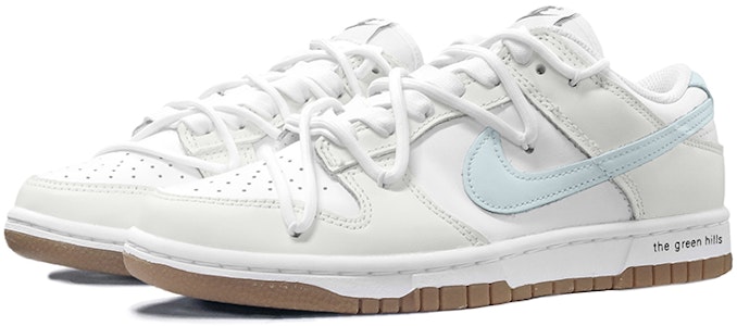 【訂製球鞋】 Nike Dunk Low 氣泡海鹽 清新 簡約 字母 高街 低筒 板鞋 女款 白藍 Lookbook 【訂製球鞋】 Nike Dunk Low 氣泡海鹽 清新 簡約 字母 高街 低筒 板鞋 女款 白藍