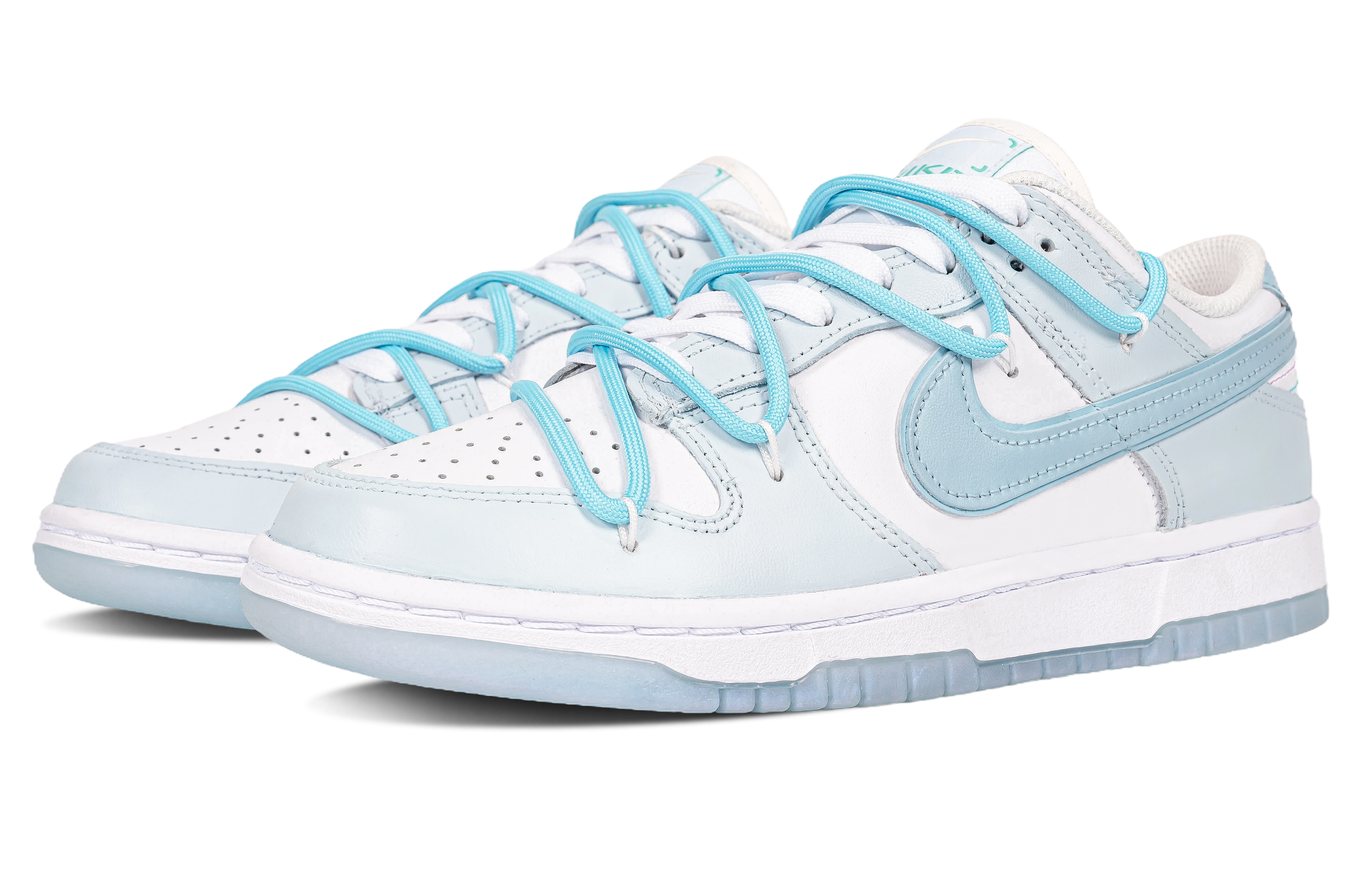 Lookbook (W) [Zapatillas Personalizadas] Nike Dunk Low 'Seasalt Girl Dopamina' FJ7743-194(Team拾陆-海盐少女)