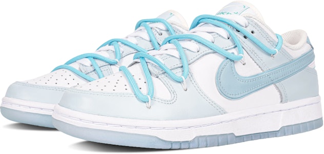 (W) 【カスタムシューズ】(レディース) ナイキ ダンク ロー 'シーソルト ガール ドーパミン' FJ7743-194(Team拾陆-海盐少女) Lookbook (W) 【カスタムシューズ】(レディース) ナイキ ダンク ロー 'シーソルト ガール ドーパミン' FJ7743-194(Team拾陆-海盐少女)