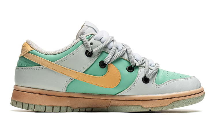 Order (W) Zapatillas Nike Dunk Low 'Seawind Desgastado Blanco-Verde' DN1431-102(TeamB-女款海风白绿I-BOX)