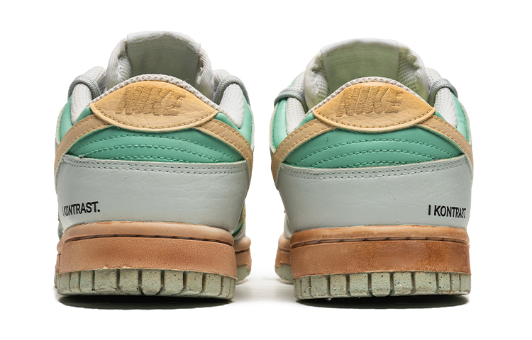 Shop (W) Zapatillas Nike Dunk Low 'Seawind Desgastado Blanco-Verde' DN1431-102(TeamB-女款海风白绿I-BOX)