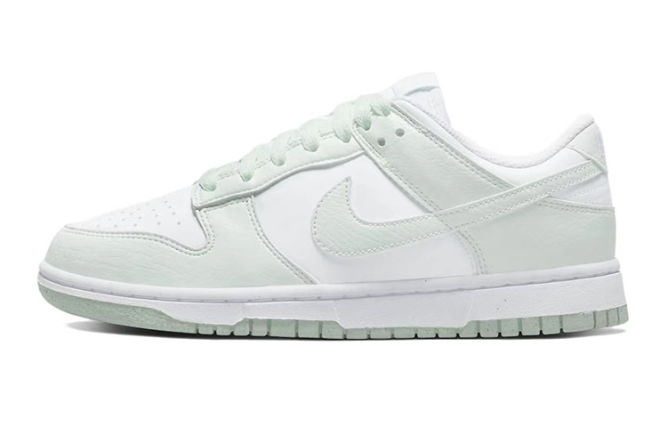 Details for (W) Zapatillas Nike Dunk Low 'Seawind Desgastado Blanco-Verde' DN1431-102(TeamB-女款海风白绿I-BOX)