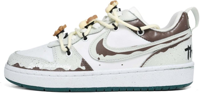 【定製球鞋】Nike Dunk 絲霧奶咖 可甜可酷 低筒 板鞋 女款 咖白 Lookbook 【定製球鞋】Nike Dunk 絲霧奶咖 可甜可酷 低筒 板鞋 女款 咖白