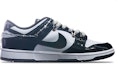 Order 【定製球鞋】 Nike Dunk Low 銀鍊烏鴉 Vibe定製 低筒 板鞋 女款 黑白