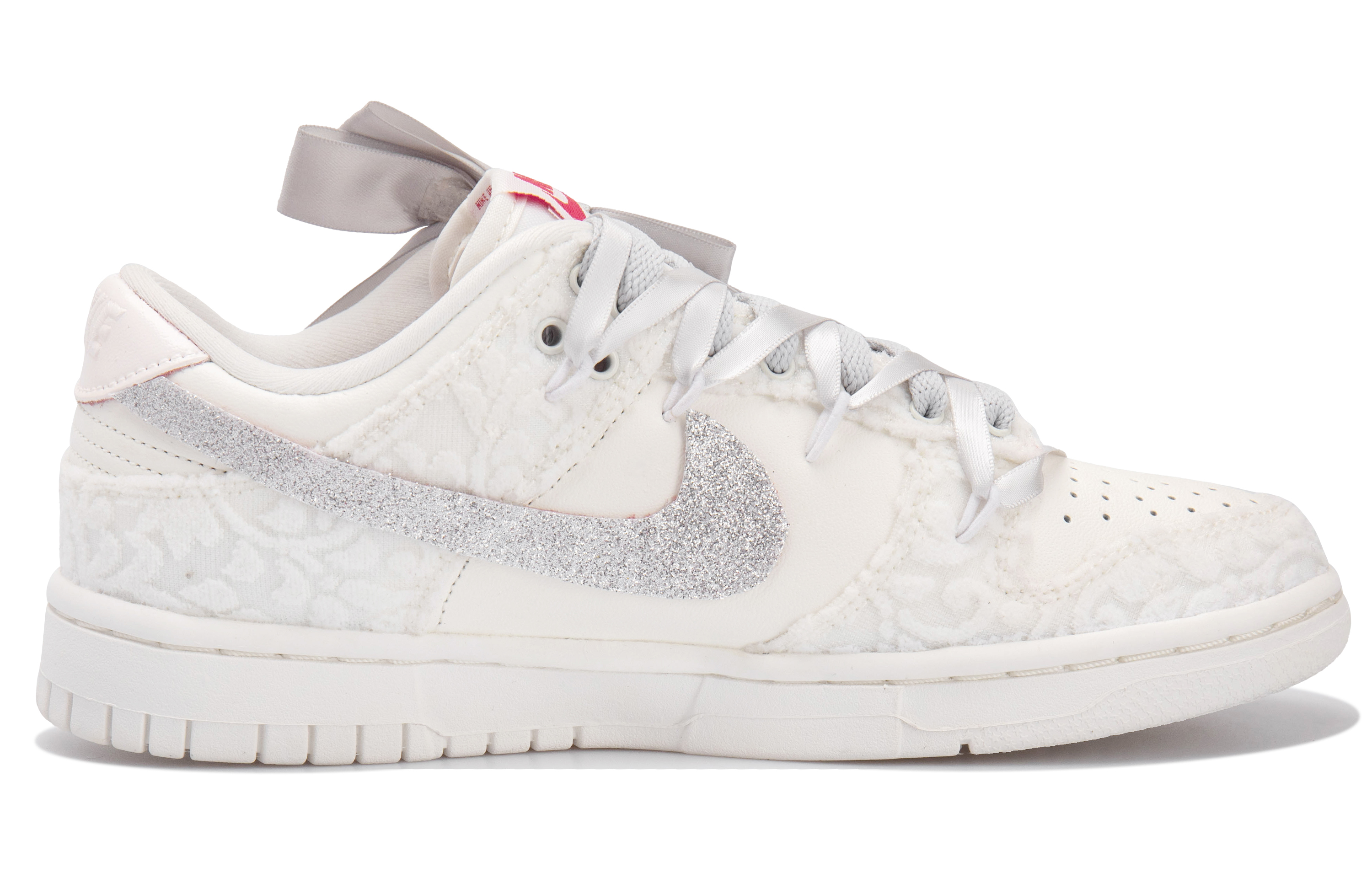 Lookbook (W) [Sepatu Custom] Nike Dunk Low 'Silver Romance' FZ3775-133(Team拾玖-银色浪漫S-BOX)