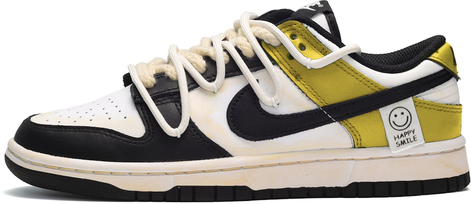 (W) 나이키 덩크 로우 '스마일리 검흰노' (Nike Dunk Low 'Smiley 검흰노') DD1503-101(TeamE-女款笑脸贴黑白黄) Buy (W) 나이키 덩크 로우 '스마일리 검흰노' (Nike Dunk Low 'Smiley 검흰노') DD1503-101(TeamE-女款笑脸贴黑白黄)