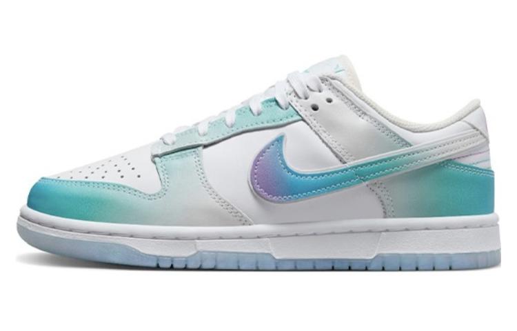 Details for (W) [Kasut Khusus] Nike Dunk Low 'Smiley Face Deconstructed Gradient Biru-Putih' FJ7743-194(Team拾玖-开心笑脸S-BOX）