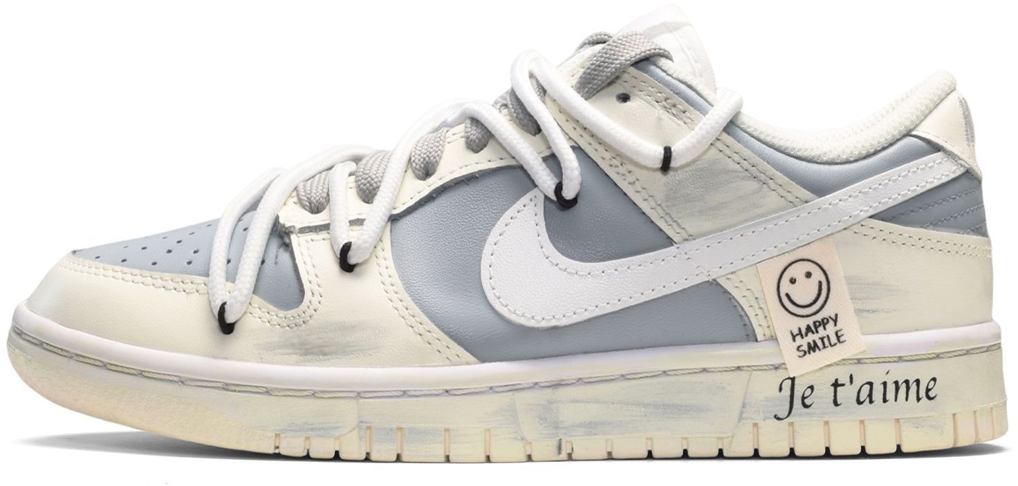 custom-shoes-women-nike-dunk-low-smiley-patch-vintage-off-white-grey