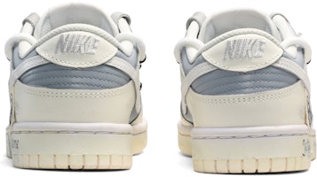 【客製化球鞋】Nike Dunk Low 夏日清涼 復古做舊 笑臉布貼 低筒 板鞋 女款 米白灰 Shop 【客製化球鞋】Nike Dunk Low 夏日清涼 復古做舊 笑臉布貼 低筒 板鞋 女款 米白灰