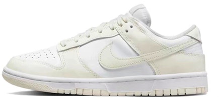 【客製化球鞋】Nike Dunk Low 夏日清涼 復古做舊 笑臉布貼 低筒 板鞋 女款 米白灰 Sizing 【客製化球鞋】Nike Dunk Low 夏日清涼 復古做舊 笑臉布貼 低筒 板鞋 女款 米白灰
