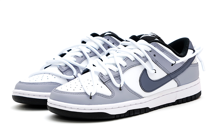 Comprar [Custom Shoes] (Women) Nike Dunk Low 'Smog Grey and Blueberry ...