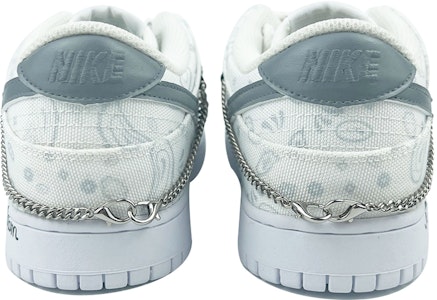 (W) 나이키 덩크 로우 '스모그 페이즐리 체인 화이트 그레이' DJ9955-100(TeamD-女款雾霾腰果花) Purchase (W) 나이키 덩크 로우 '스모그 페이즐리 체인 화이트 그레이' DJ9955-100(TeamD-女款雾霾腰果花)