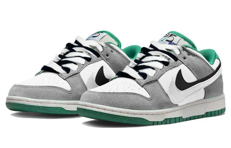 Lookbook (W) 【定制鞋】耐克Dunk Low '烟灰双勾' DO9457-101(TeamY-女款双勾雾霾灰白)