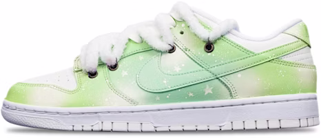 【訂製球鞋】Nike Dunk Low (GS) 融雪 馬卡龍 Vibe 解構雙鞋帶 低幫 復古板鞋 特殊鞋盒 女款 綠白 Buy 【訂製球鞋】Nike Dunk Low (GS) 融雪 馬卡龍 Vibe 解構雙鞋帶 低幫 復古板鞋 特殊鞋盒 女款 綠白
