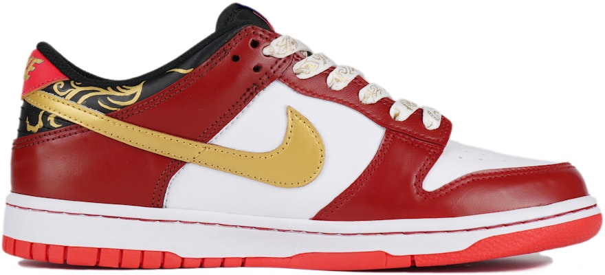 (W) 나이키 덩크 로우 '스파이더-적금흑' (커스텀) DH9765-103(Team42-女款凤鸣红金黑) Order (W) 나이키 덩크 로우 '스파이더-적금흑' (커스텀) DH9765-103(Team42-女款凤鸣红金黑)