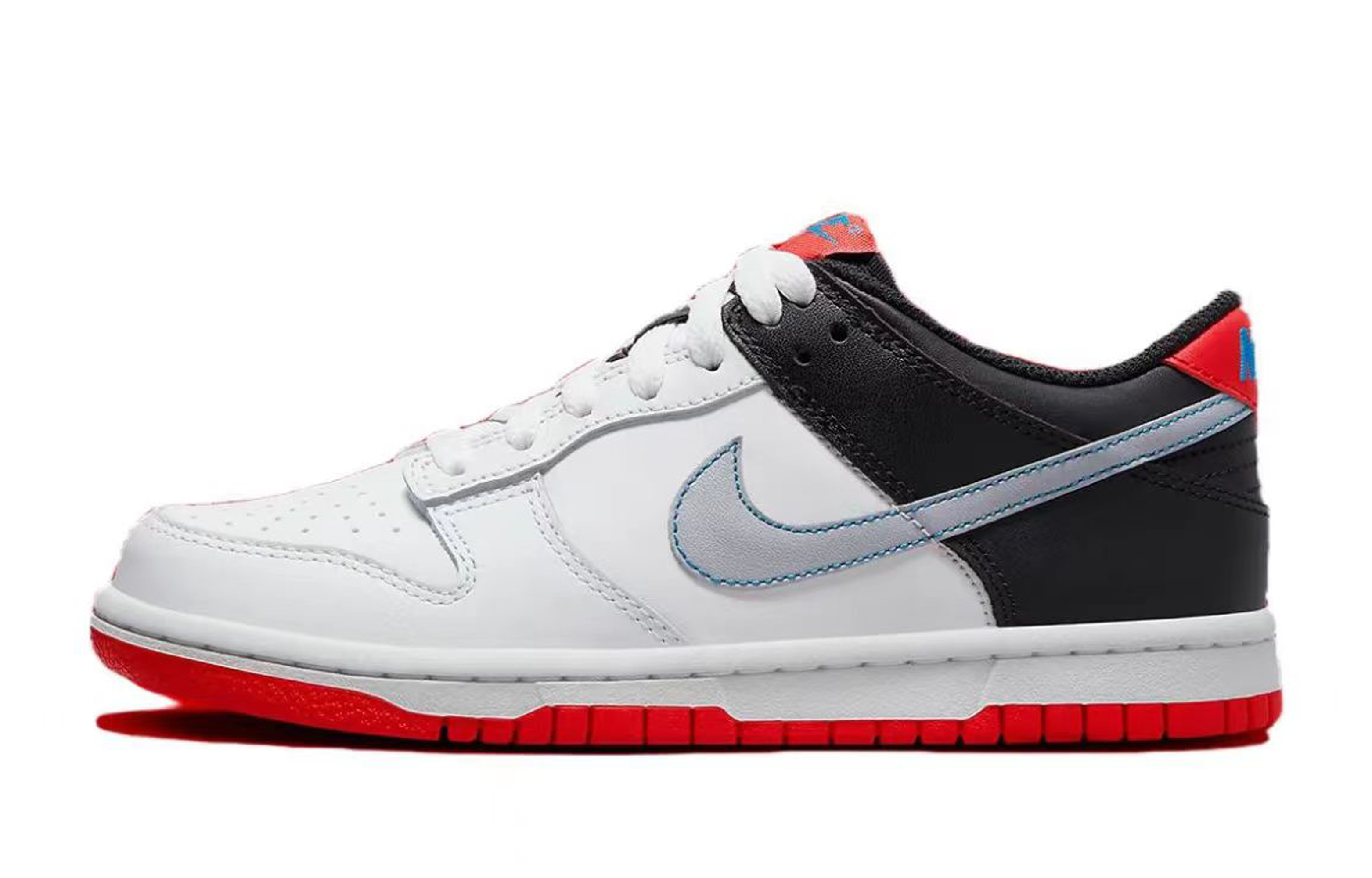 Details for (W) [定制鞋款] 耐克Dunk Low '蜘蛛-红金黑' DH9765-103(Team42-女款凤鸣红金黑)