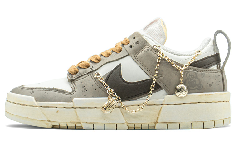 Buy (W) 나이키 덩크 로우 '스플래터 그라디언트 모카 브라운' (커스텀) DO5219-111(TeamA-DKD棕色熊S-BOX)