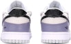 Shop 【客製球鞋】Nike Dunk Low 爆裂 塗鴉 極簡 解構風 休閒 搭配 百搭 低筒 滑板鞋 女款 紫灰色