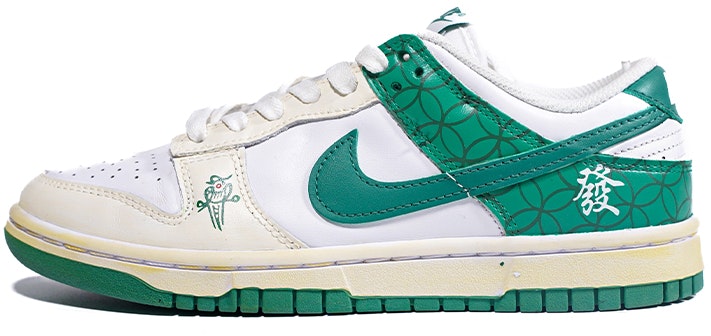 custom-shoes-women-nike-dunk-low-spring-festival-mahjong