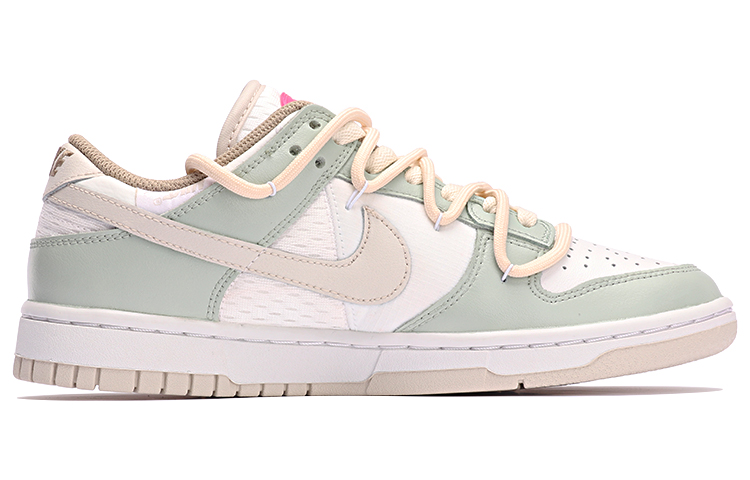 Order (W) 나이키 덩크 로우 '스프링 자스민 그린-화이트' (커스텀) DX6060-121(TeamThree-女款奶油香草绿白)