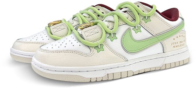 (W) ナイキ ダンク LOW 復刻 春色白緑 (Nike Dunk LOW 復刻 春色白緑) DV1160-100(Team40-女款春日重现白绿) Lookbook (W) ナイキ ダンク LOW 復刻 春色白緑 (Nike Dunk LOW 復刻 春色白緑) DV1160-100(Team40-女款春日重现白绿)