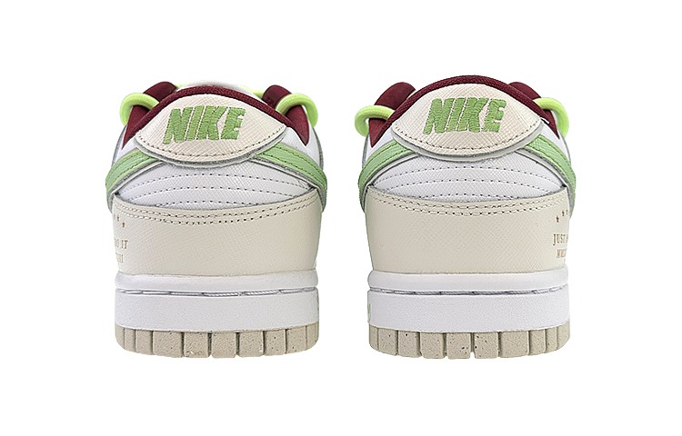 Purchase (W) 나이키 덩크 로우 '봄 리이슈 화이트-그린' (커스텀) DV1160-100(Team40-女款春日重现白绿)