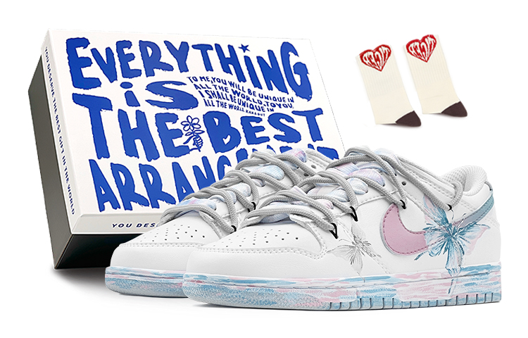 [Custom Shoes] (W) Nike Dunk Low 'Spring Reverie Butterfly'