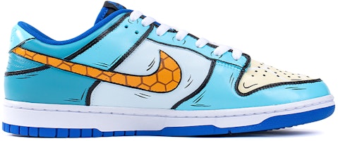 (W) 【カスタムシューズ】(女性用) ナイキ ダンク ロー「ゼニガメ カスタム」 CW1590-001(TeamB-女款杰尼龟蓝棕) Order (W) 【カスタムシューズ】(女性用) ナイキ ダンク ロー「ゼニガメ カスタム」 CW1590-001(TeamB-女款杰尼龟蓝棕)